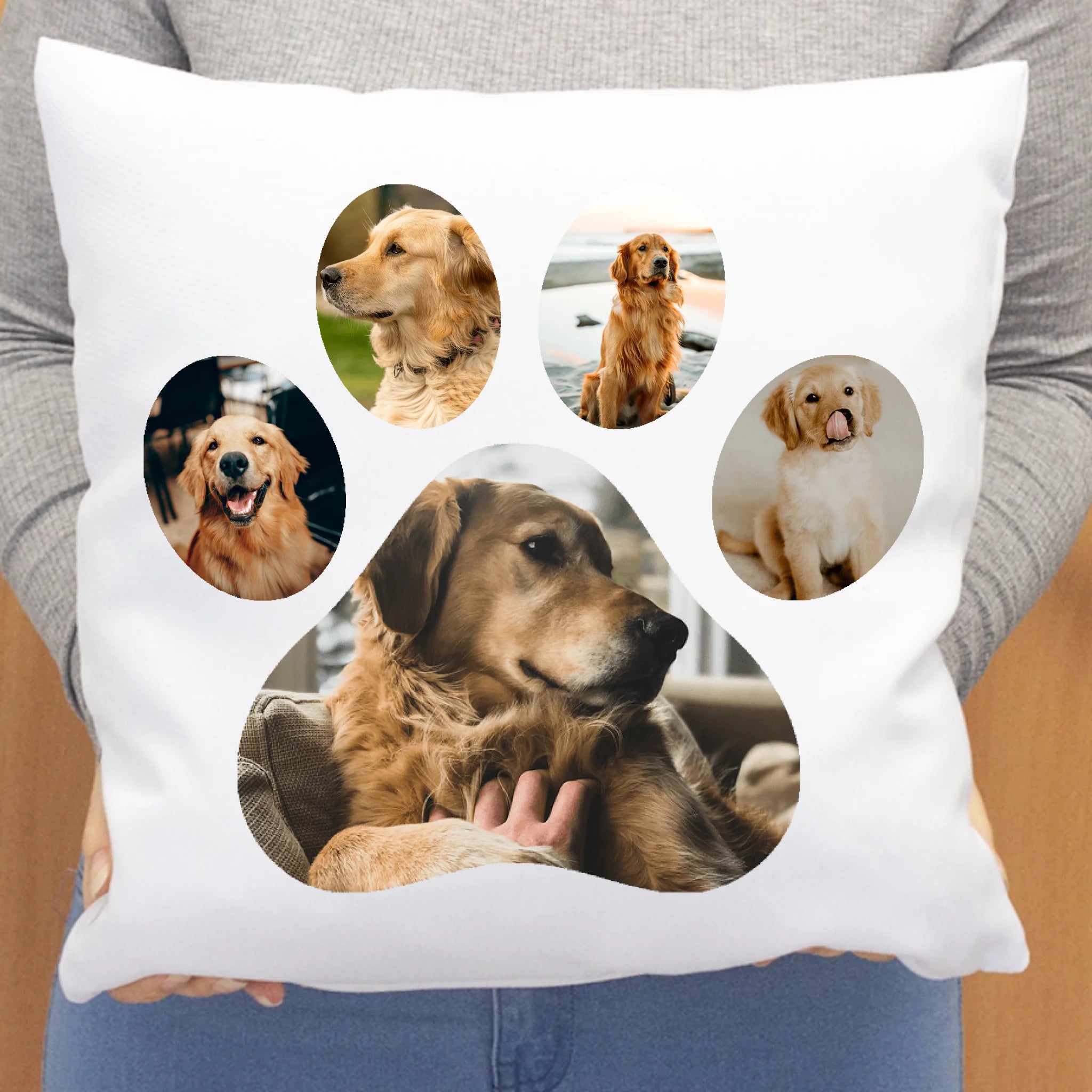 Personalizirani foto jastuk s motivom psa