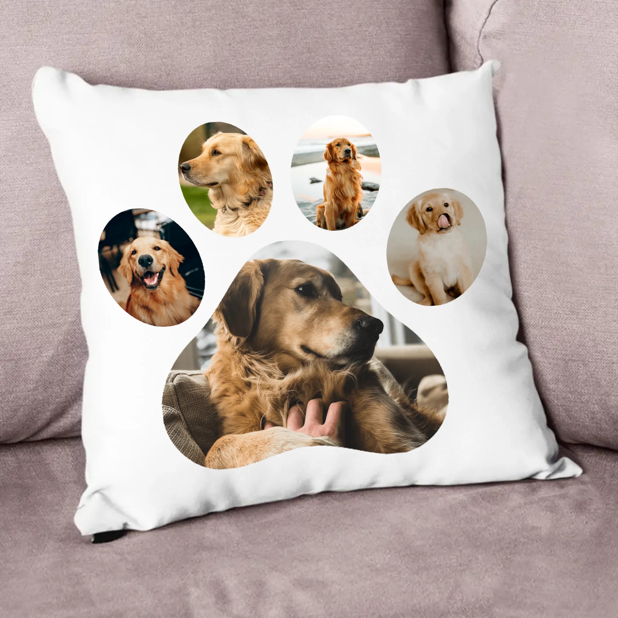 Personalizirani foto jastuk s motivom psa