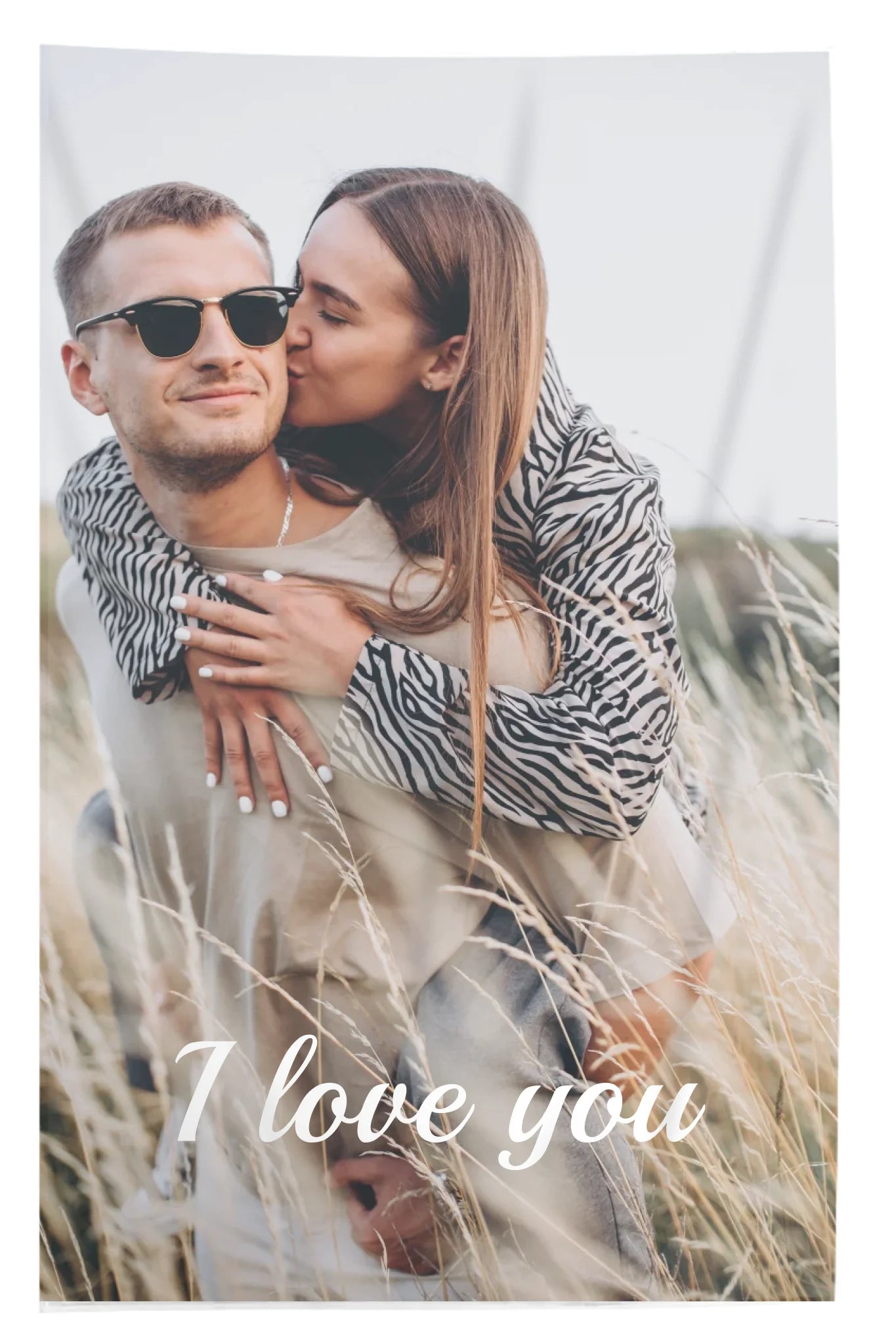 Personalizirana deka s fotografijom i prilagodljivim natpisom