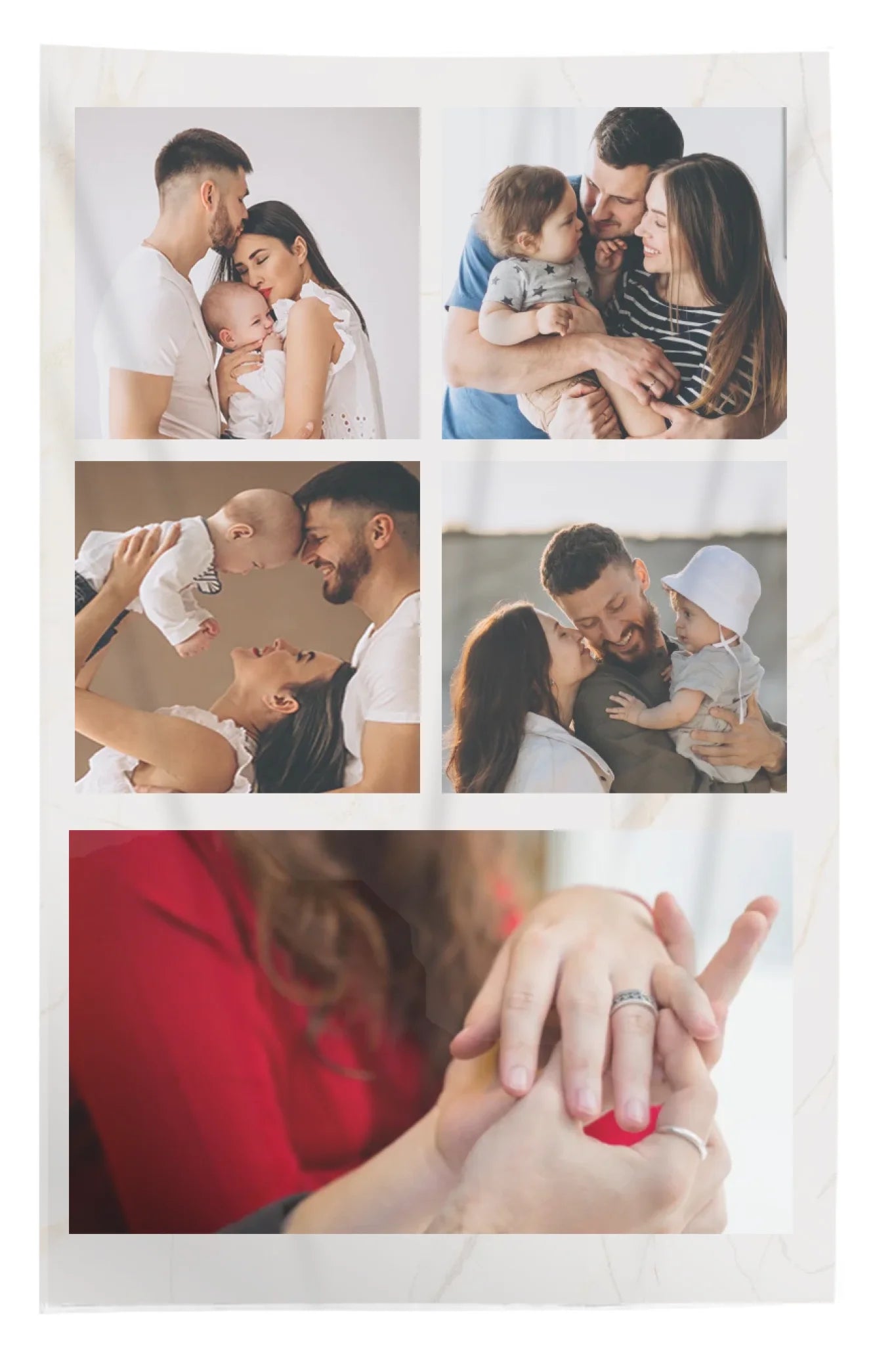 Personalizirana deka s 5 fotografija
