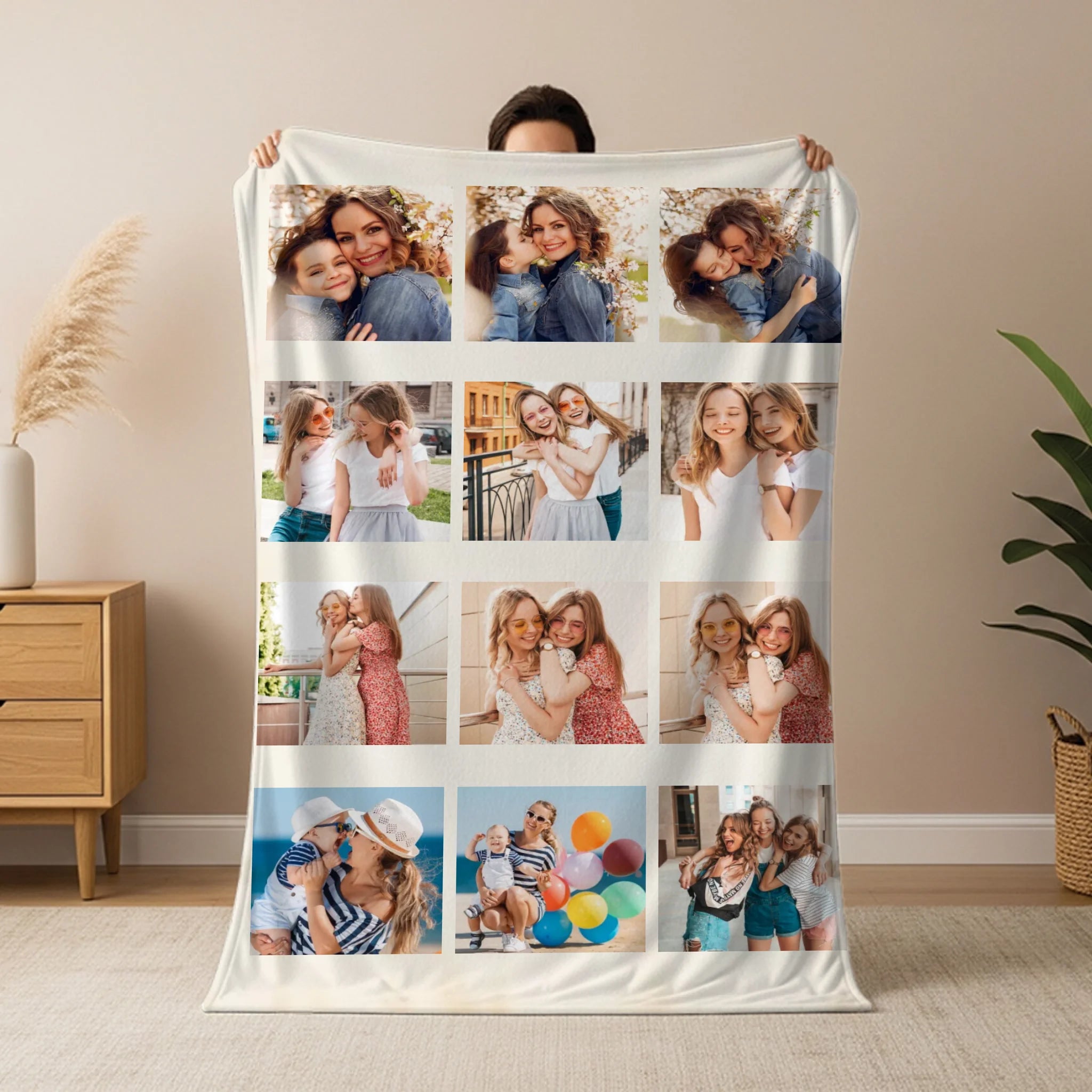 Personalizirana deka s 12 fotografija