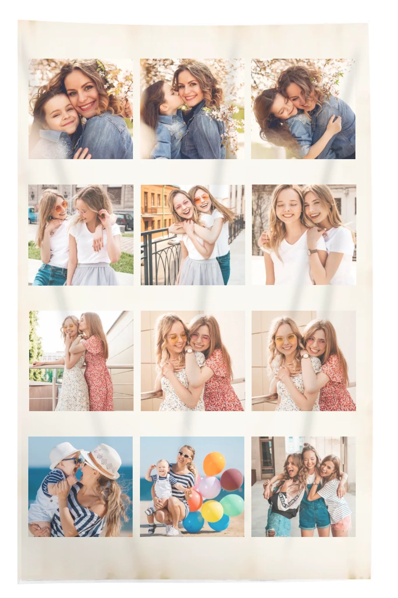 Personalizirana deka s 12 fotografija