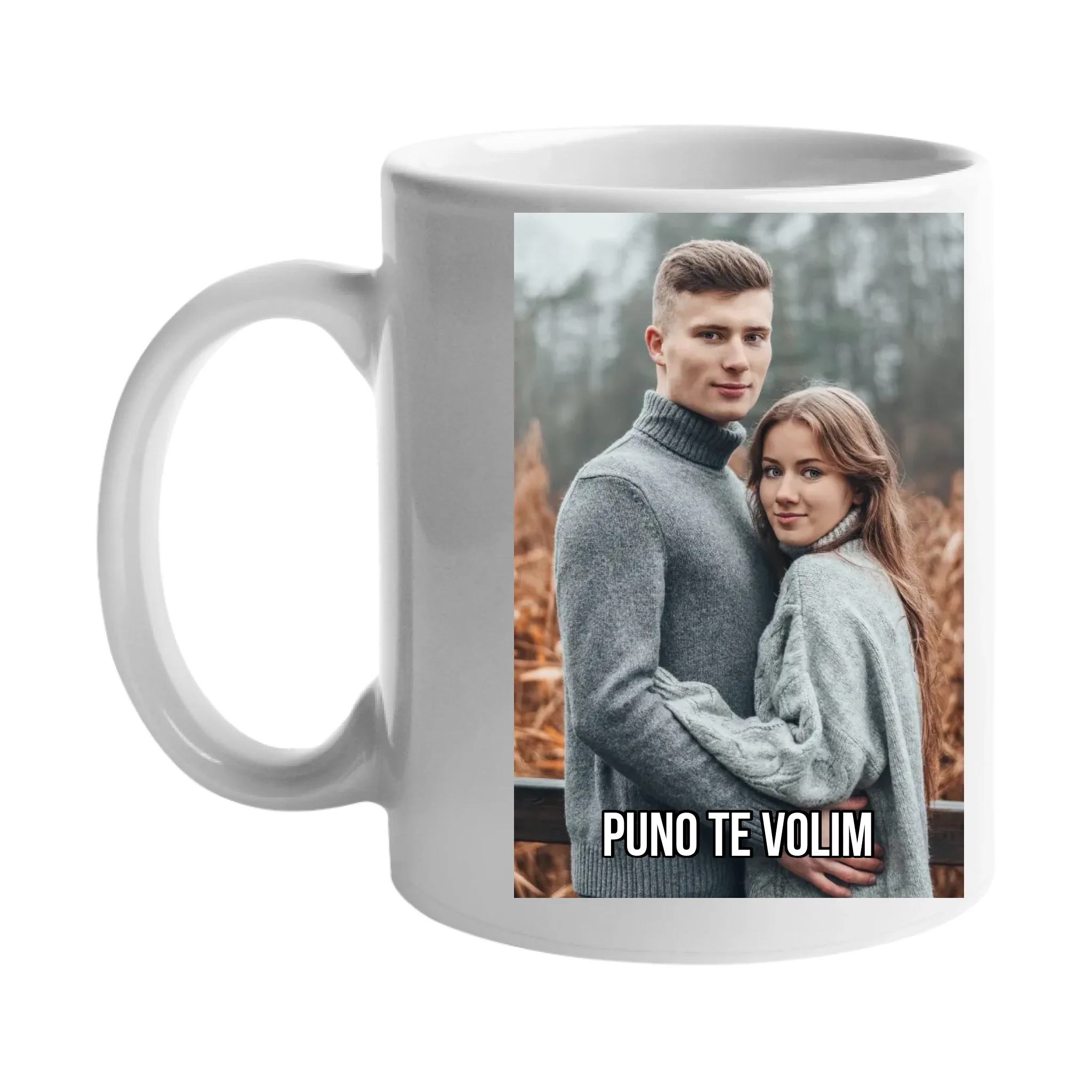 Personalizirana šalica s 2 fotografije