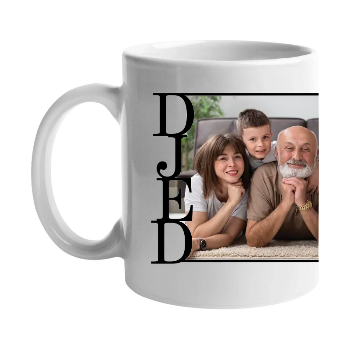 Personalizirana poklon šalica s fotografijom za djeda