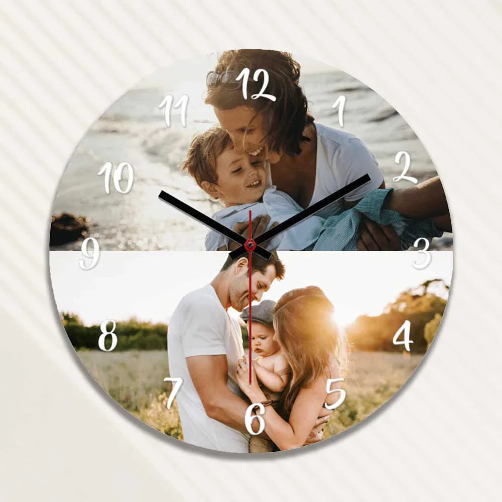 Sat s fotografijom – personalizirani zidni satovi