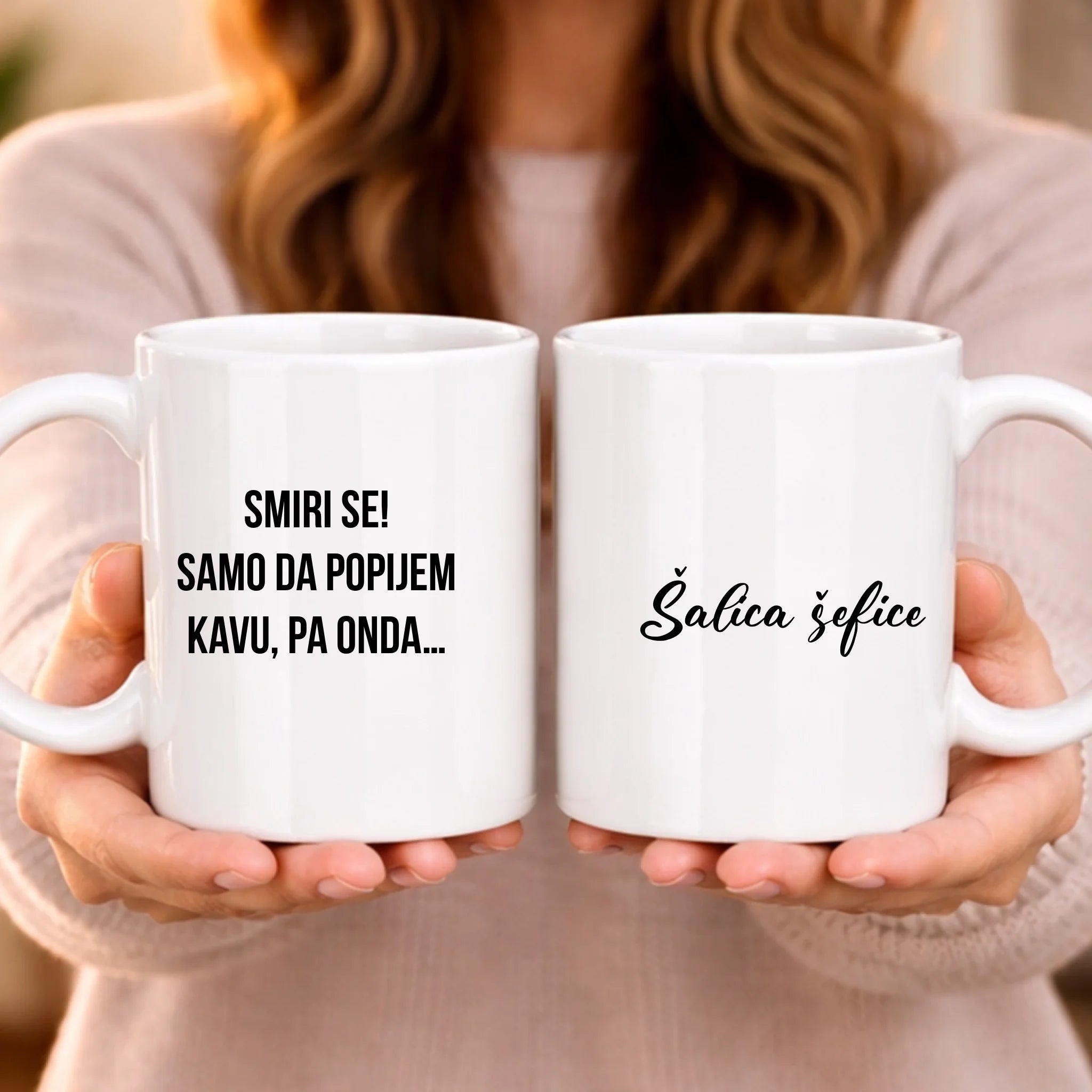 Personalizirana šalica s natpisom