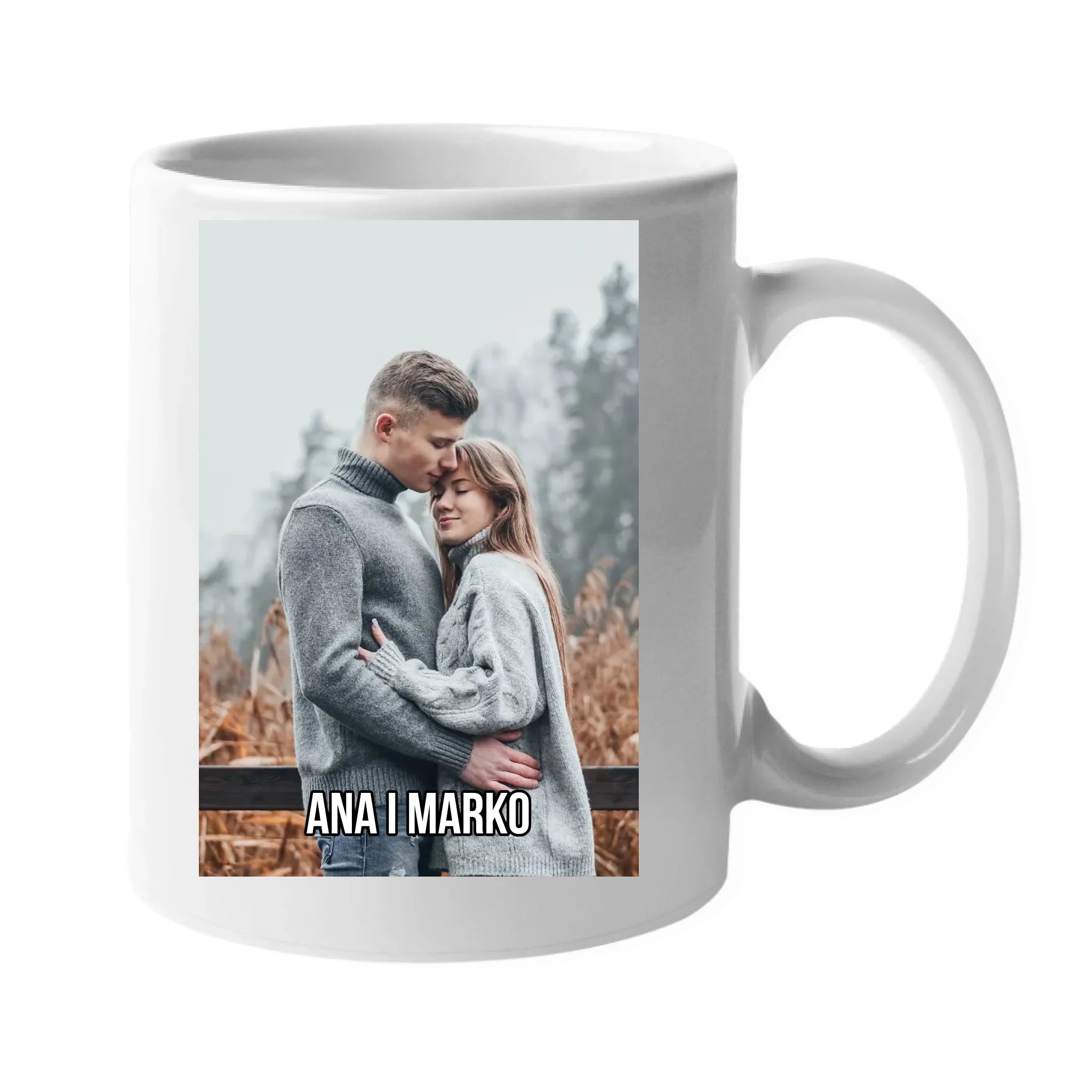 Personalizirana šalica s 2 fotografije