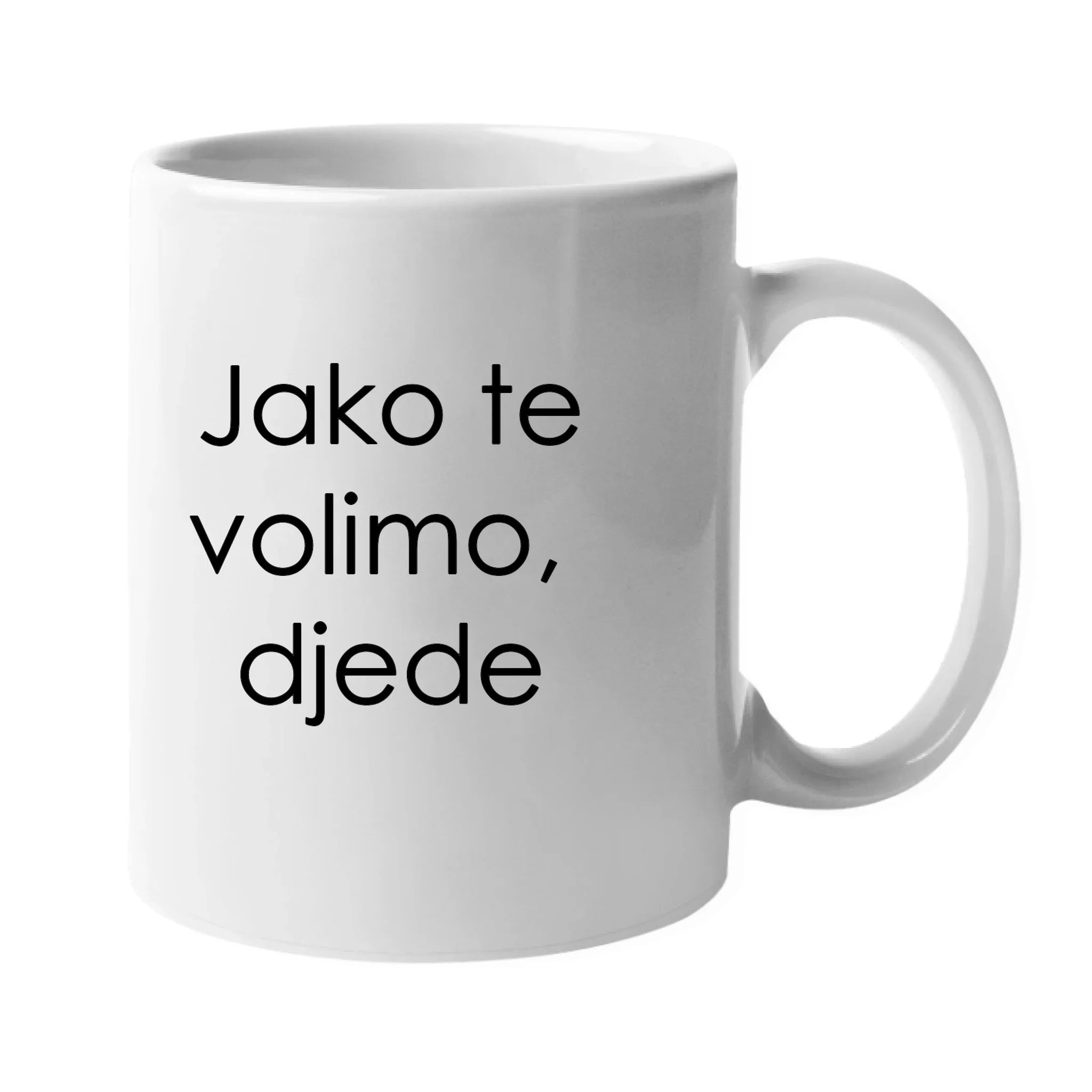 Personalizirana šalica s fotografijom i natpisom