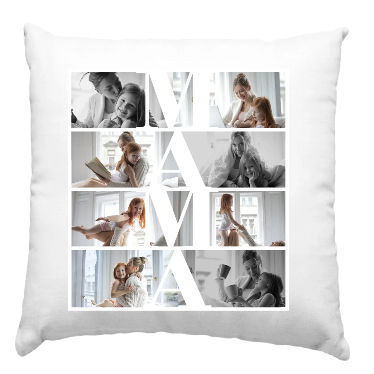 Personalizirani jastuk s fotografijom i natpisom „Mama”