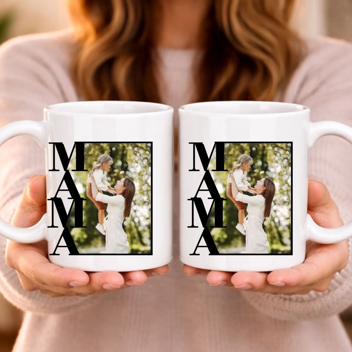 Personalizirana šalica s fotografijom i natpisom „Mama“