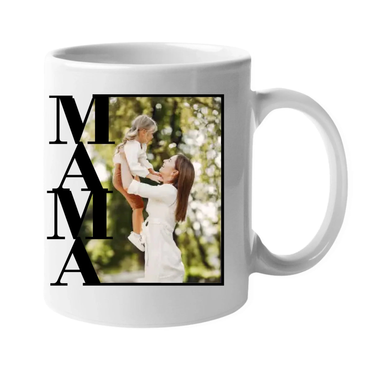 Personalizirana šalica s fotografijom i natpisom „Mama“