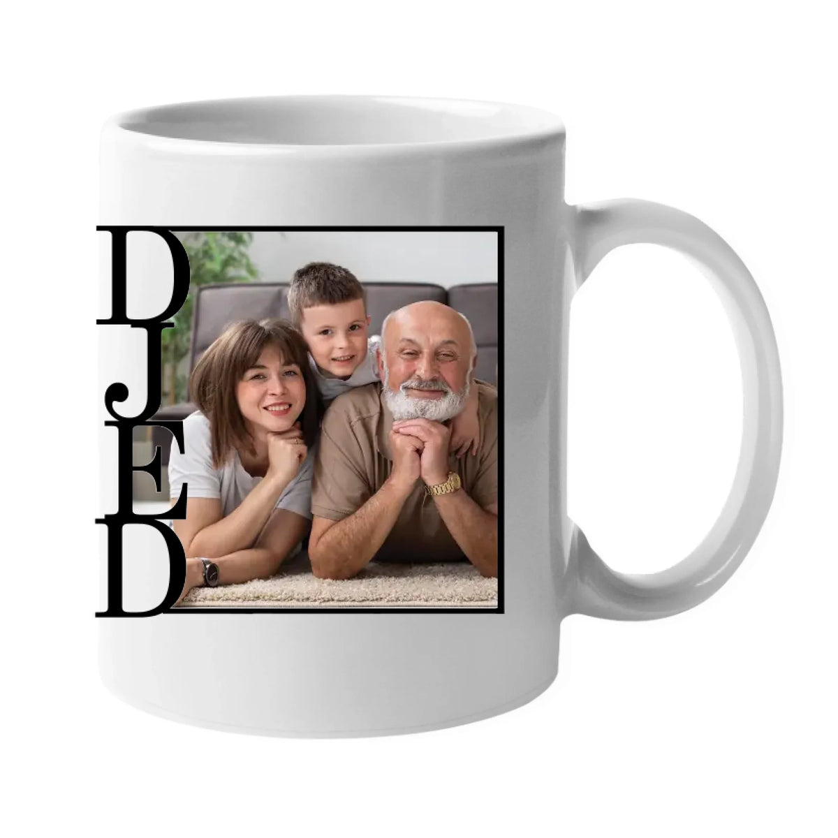 Personalizirana poklon šalica s fotografijom za djeda